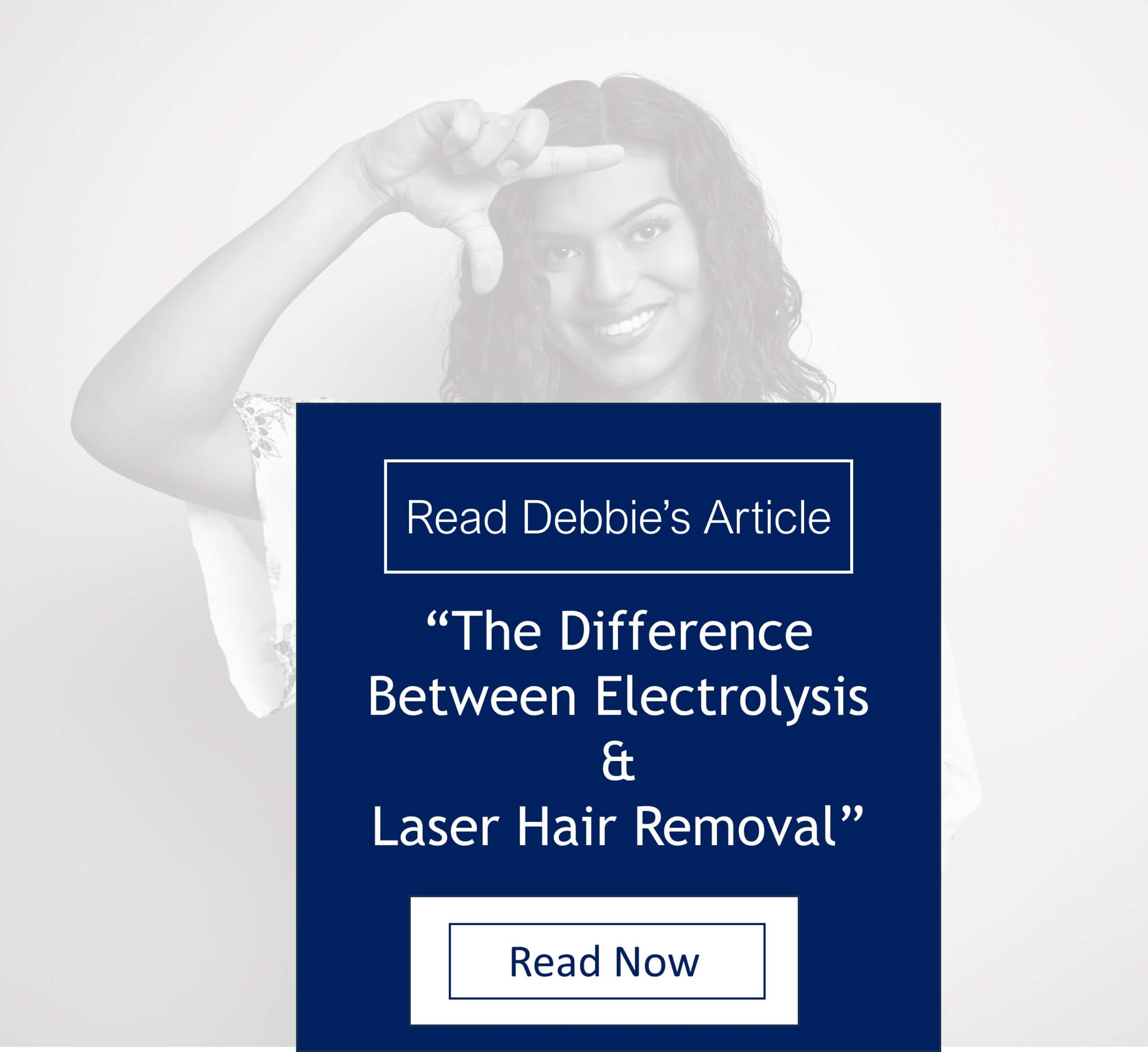 Link to Difference Between Electrolysis and Laser Hair Removal